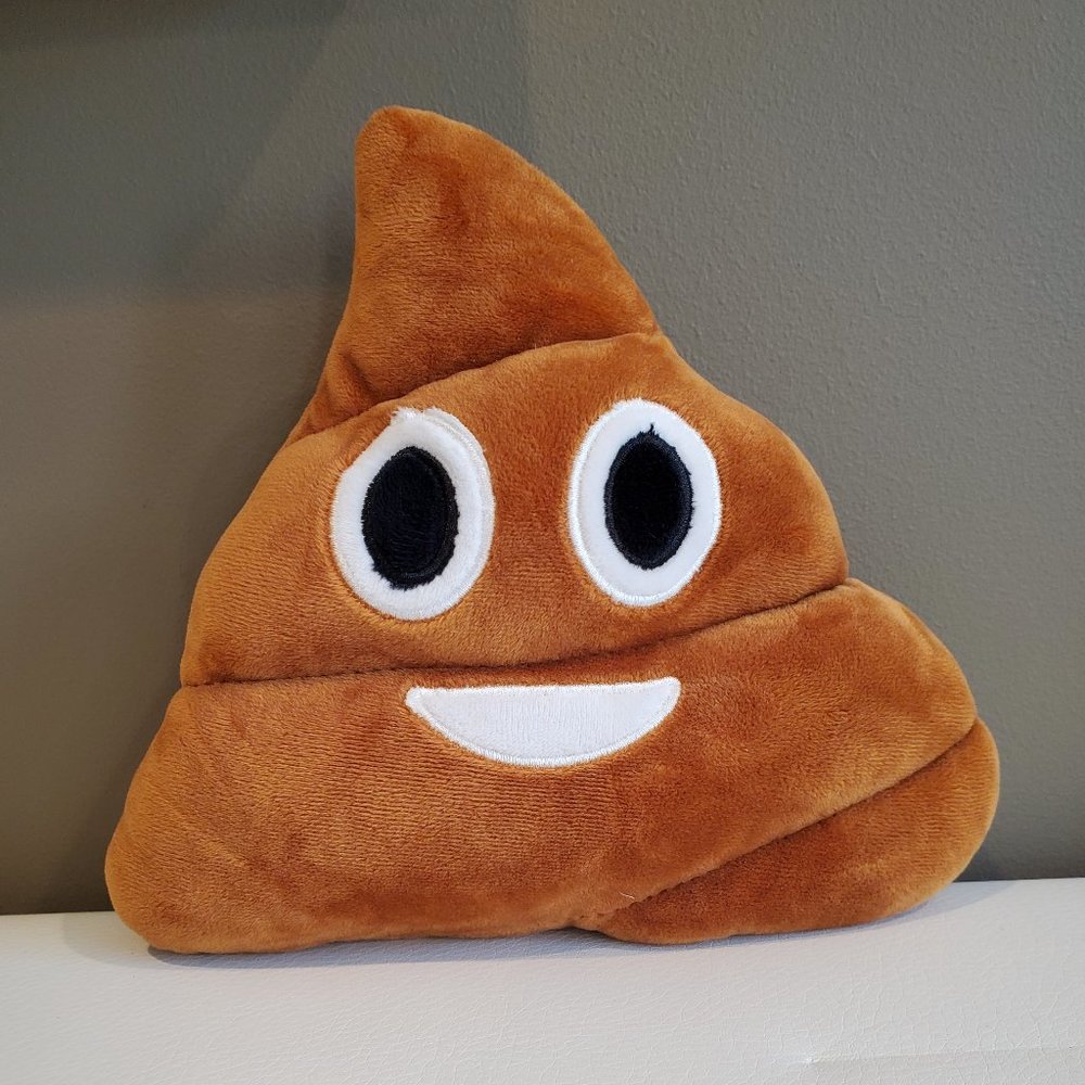 Poop Emoji Pillow